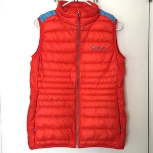 Cotopaxi Fuego LT Orange down vest